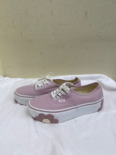 Vans Women's Size 8 Pink Sneakers Shoes
