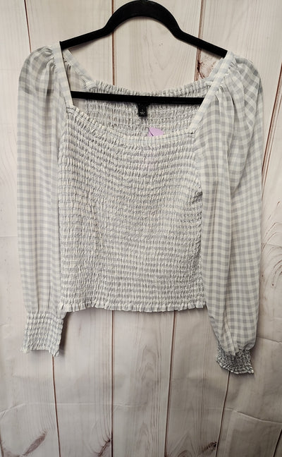 Ann Taylor Women's Size S Gray Long Sleeve Top