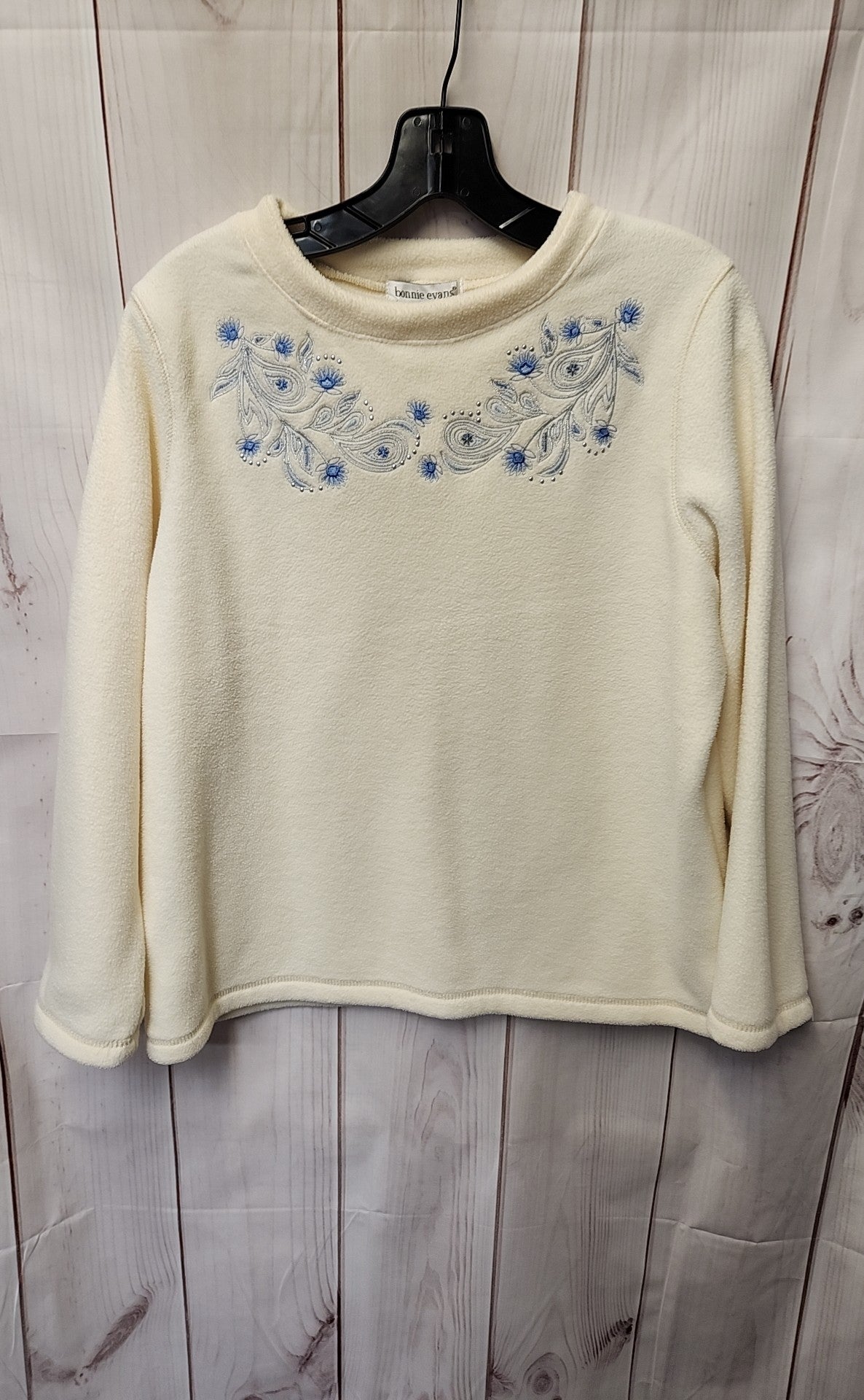 Bonnie Evans Women's Size M Off-White Sweater