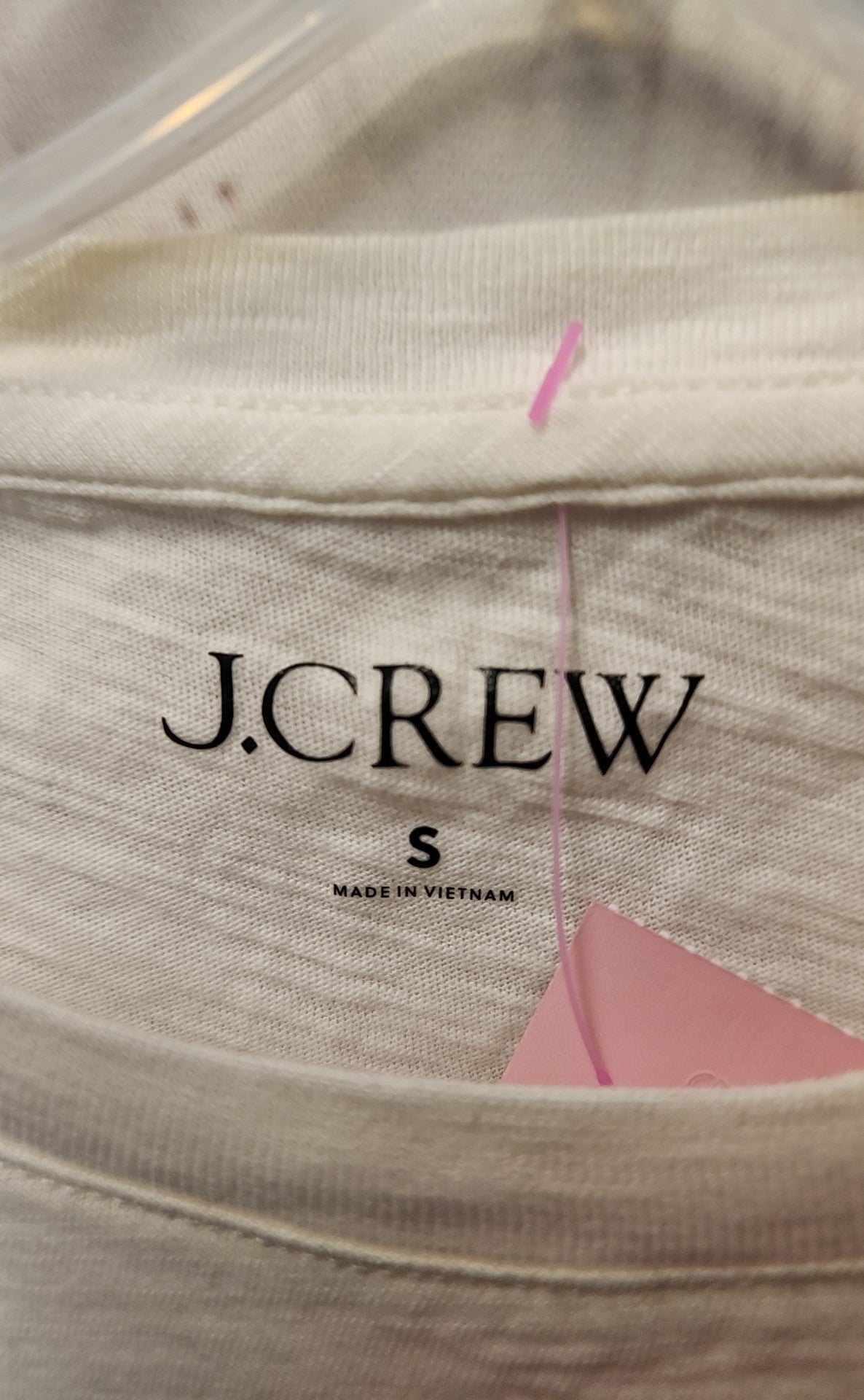 J Crew Women's Size S White Short Sleeve Top