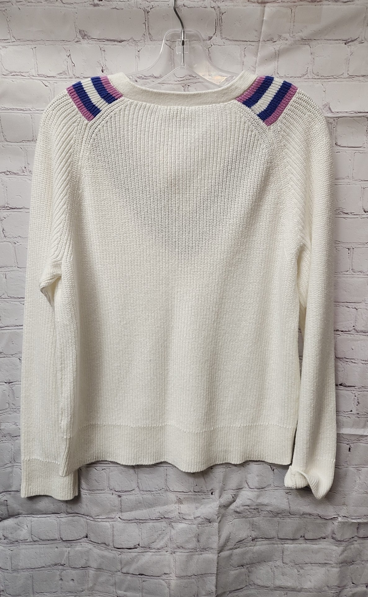 Talbots Women's Size L White Sweater