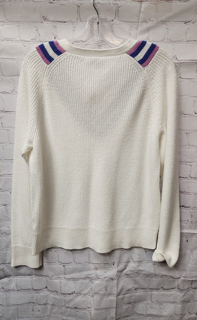 Talbots Women's Size L White Sweater