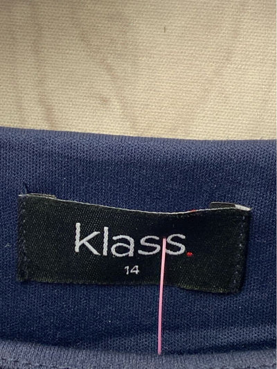 Klass Women's Size 14 Navy Dress