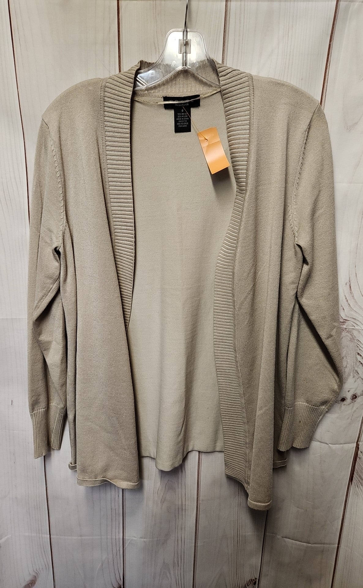 Grace Women's Size S Beige Cardigan