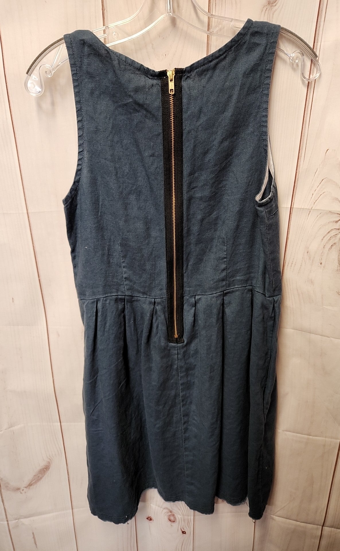 Ruby Cotton Women's Size M Teal Linen Dress