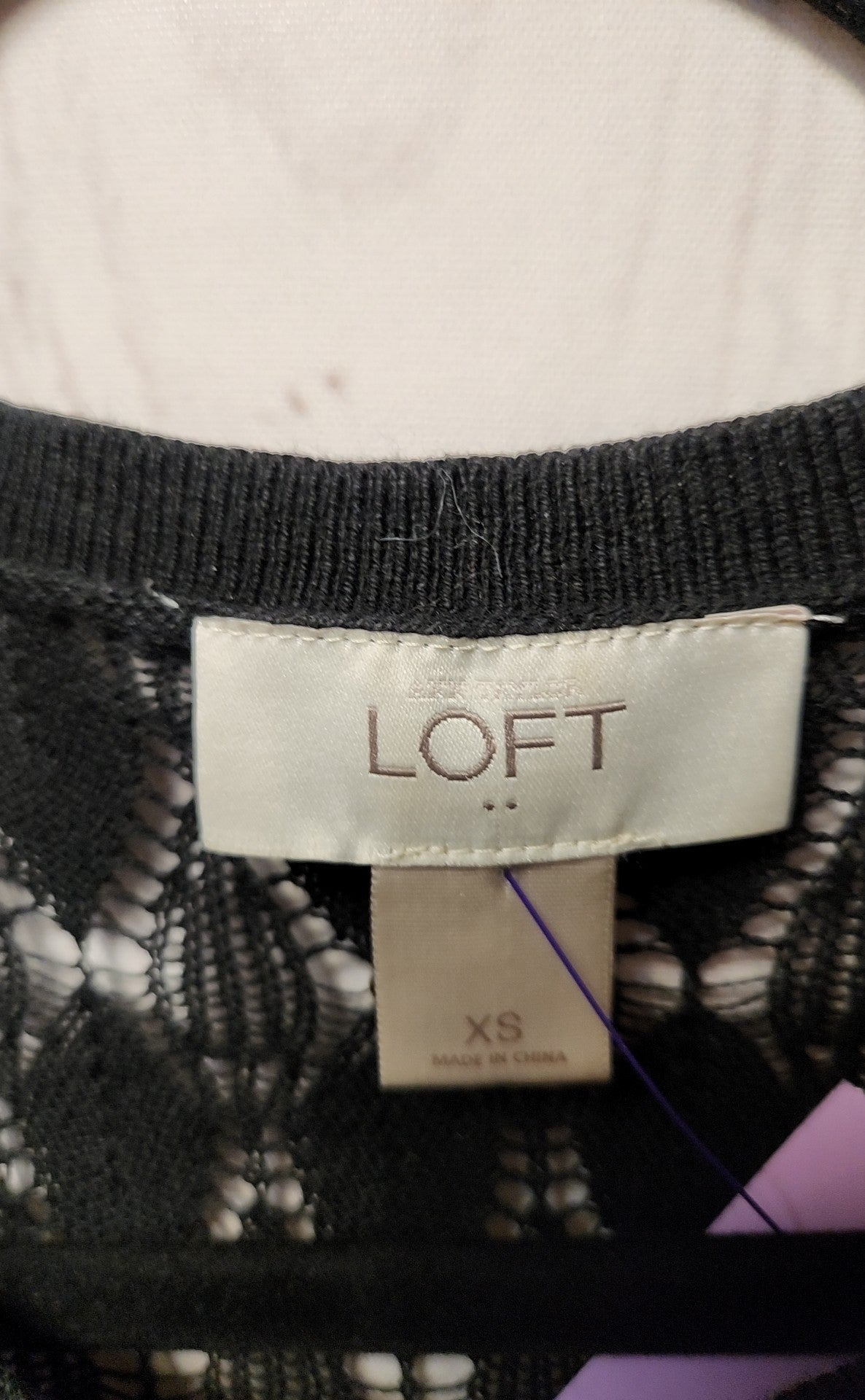 Loft Women's Size XS Black Cardigan