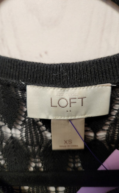 Loft Women's Size XS Black Cardigan
