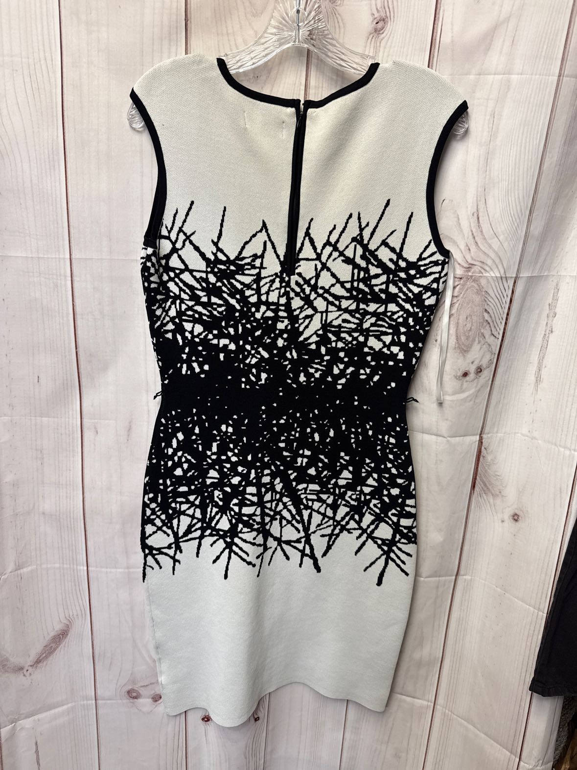 Dana Buchman Women's Size S White & Black Dress