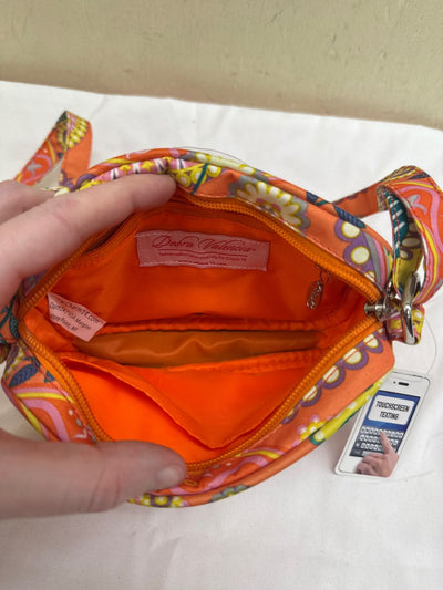 NWT Debra Valencia Orange Purse Bag