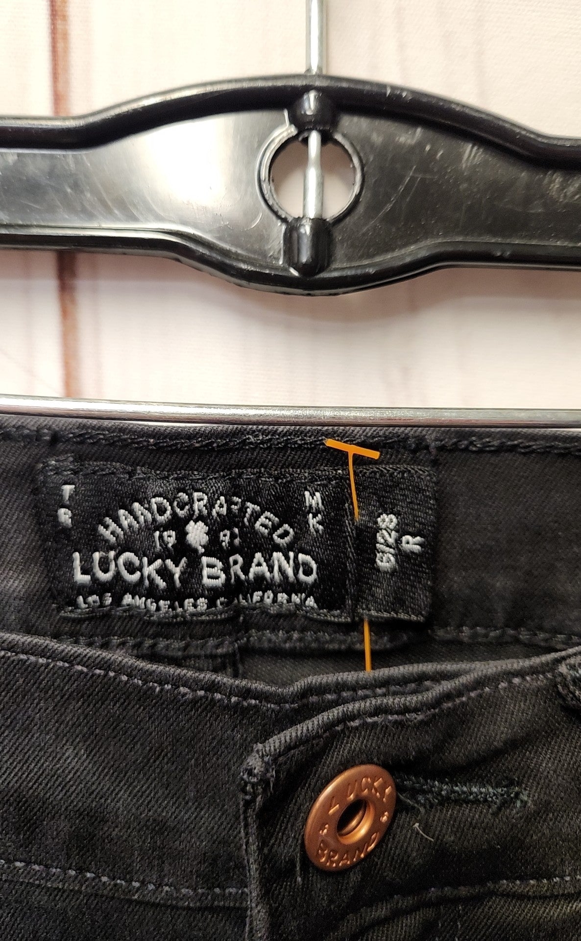 Lucky Brand Women's Size 28 (5-6) Black Jeans Sofia Skinny