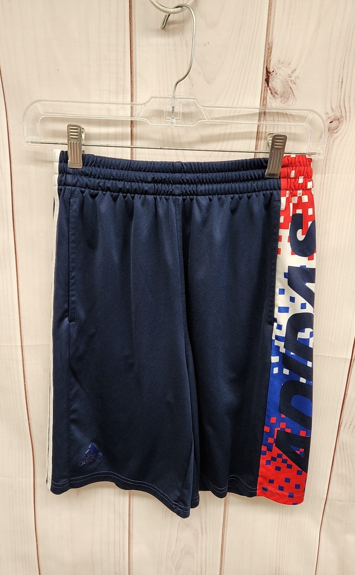 Adidas Boy's Size 14/16 Navy Shorts