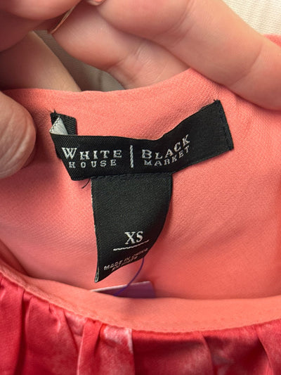 White House Black Market Women's Size XS Red Sleeveless Top