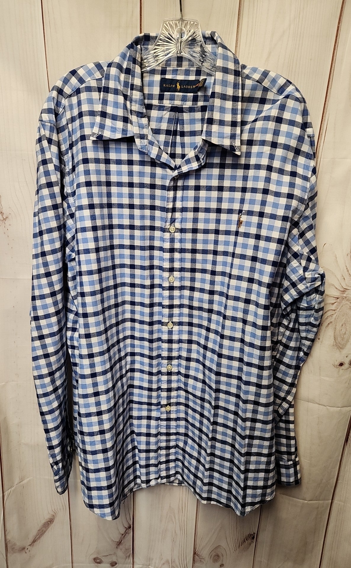 Ralph Lauren Men's Size XXL Blue Shirt