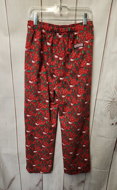 Vineyard Vines Boy's Size 12/14 Red PJ Bottoms