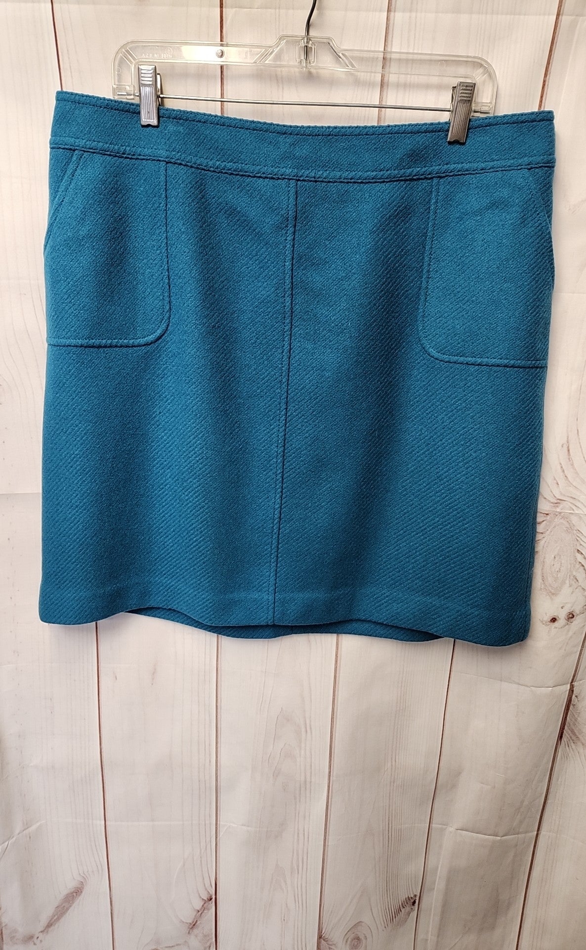 Talbots Women's Size 16 Teal Skirt