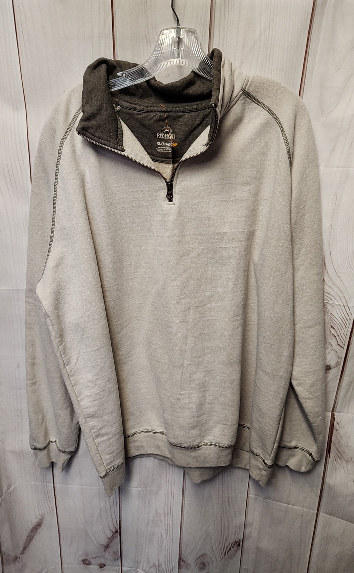 Red Head Men's Size XL Beige Sweatshirt
