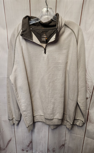 Red Head Men's Size XL Beige Sweatshirt