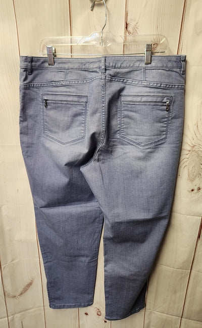 Chico's Women's Size 3 = US 16 Blue Jeans