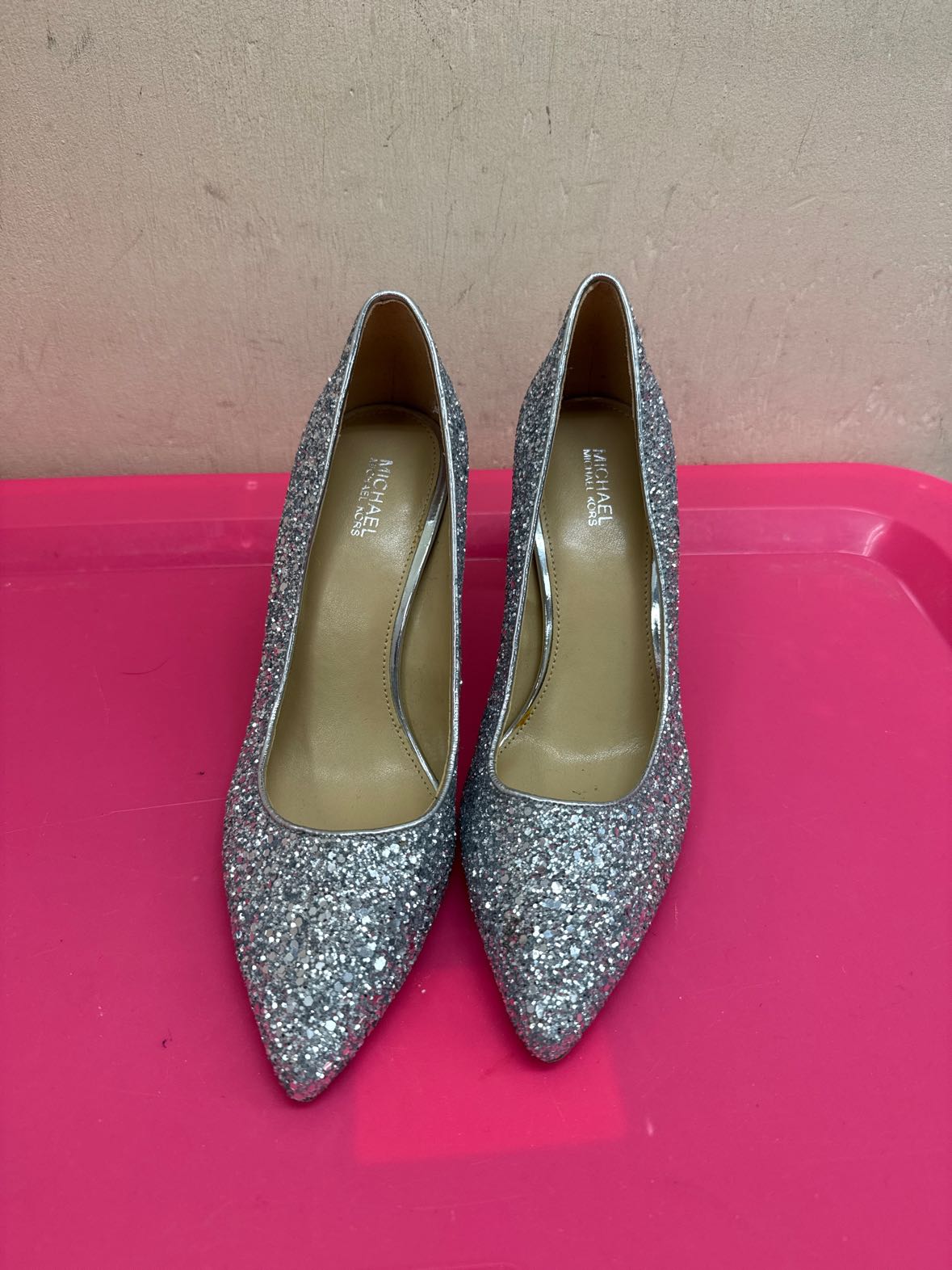 Michael Kors Women's Size 7 Silver Pumps