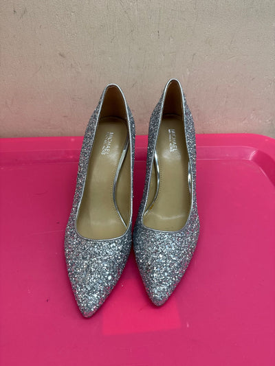 Michael Kors Women's Size 7 Silver Pumps