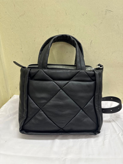 Cole Haan Grand Series Quilted Black Tote Bag