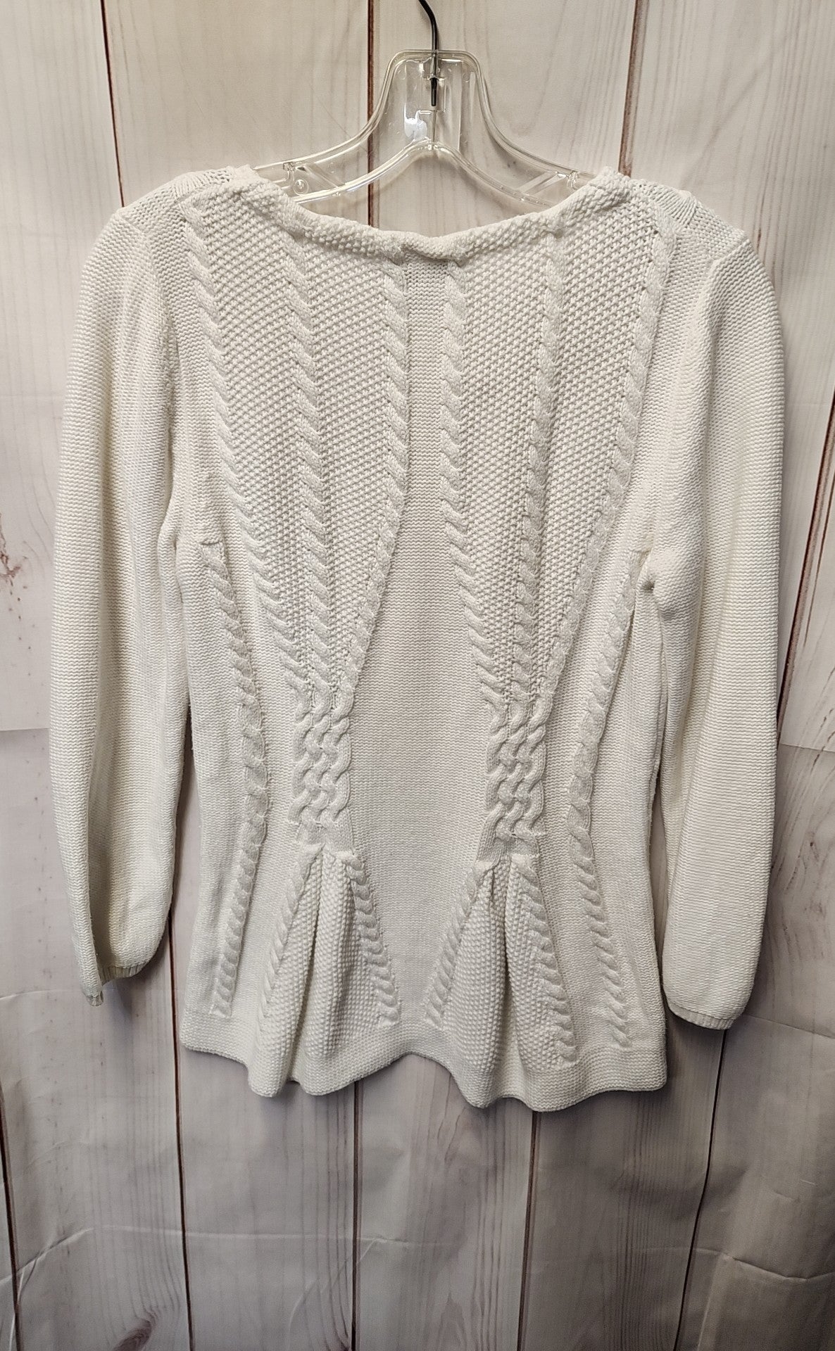 Cupio Women's Size L White Sweater