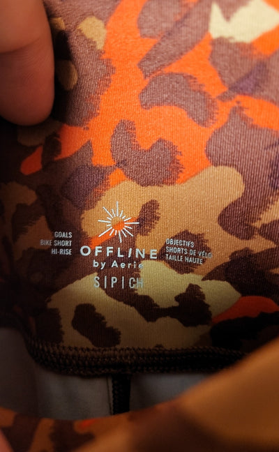 Offline by Aerie Women's Size S Brown Animal Print Shorts