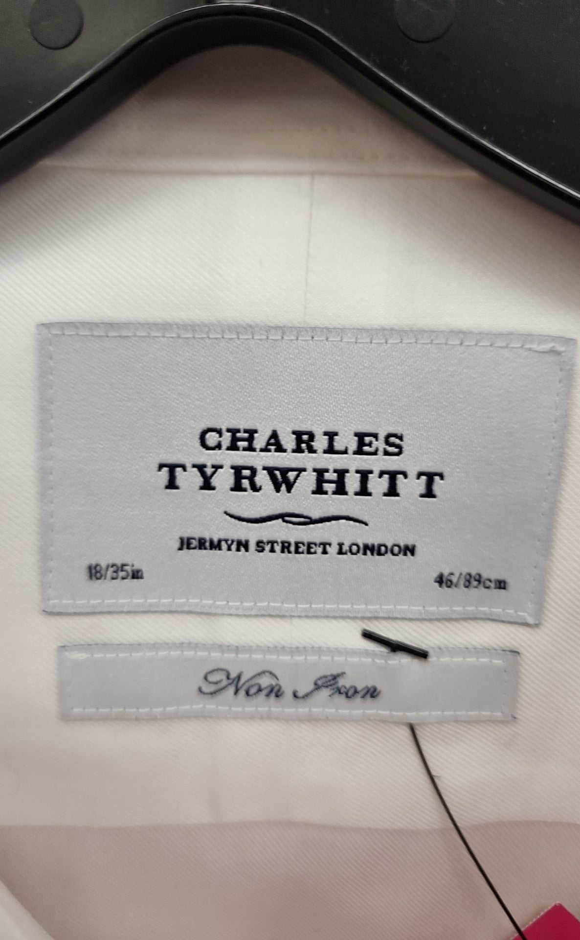 Charles Tyrwhitt Men's Size XXL White Shirt