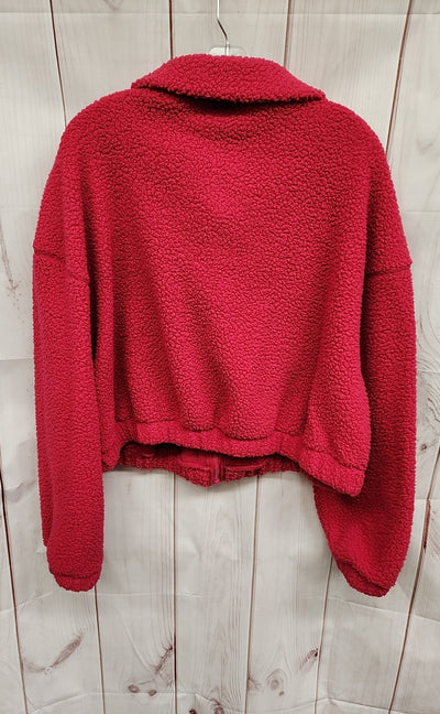 Old Navy Women's Size S Pink Full Zip Sweatshirt
