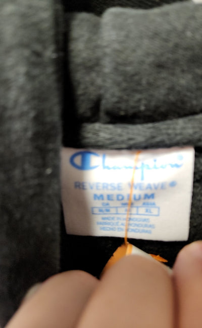 Champion Women's Size M Black Hoodie
