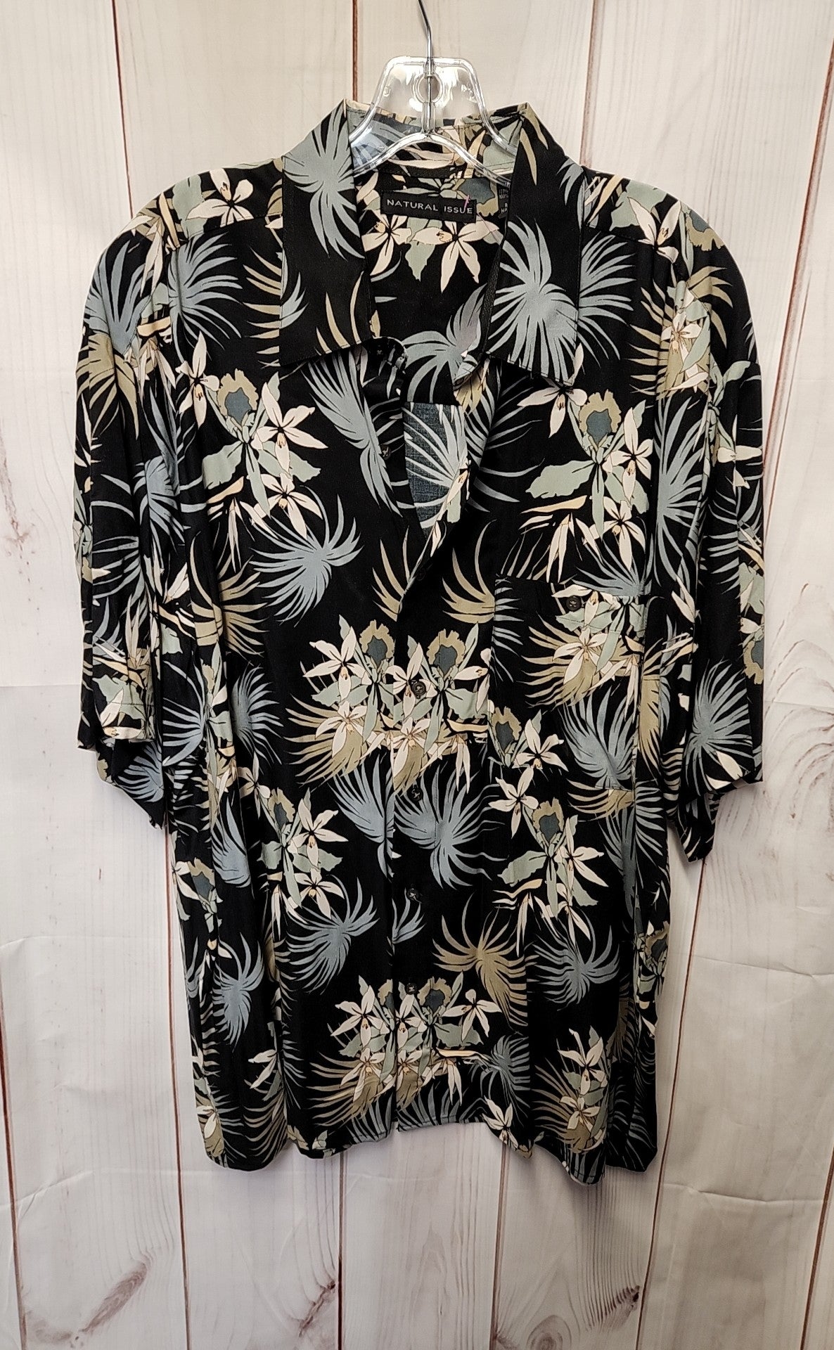 Natural Issue Men's Size XL Black Shirt