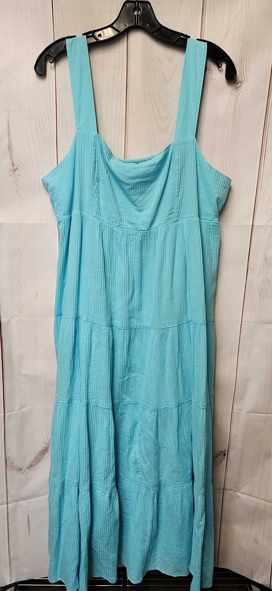 So Women's Size XXL Light Blue Dress