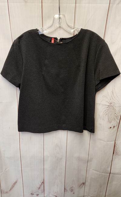 Spanx Women's Size 1X Black Short Sleeve Top