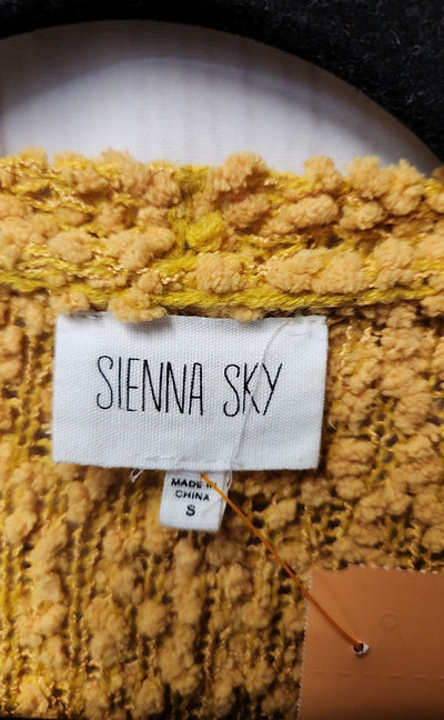 Sienna Sky Women's Size S Yellow Cardigan