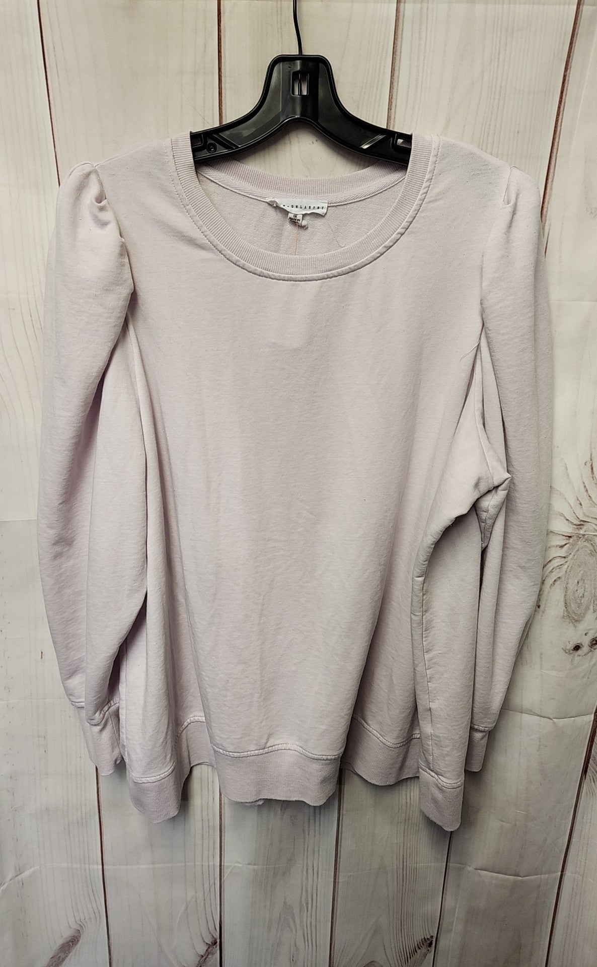 Jane & Delancey Women's Size 1X Purple Long Sleeve Top