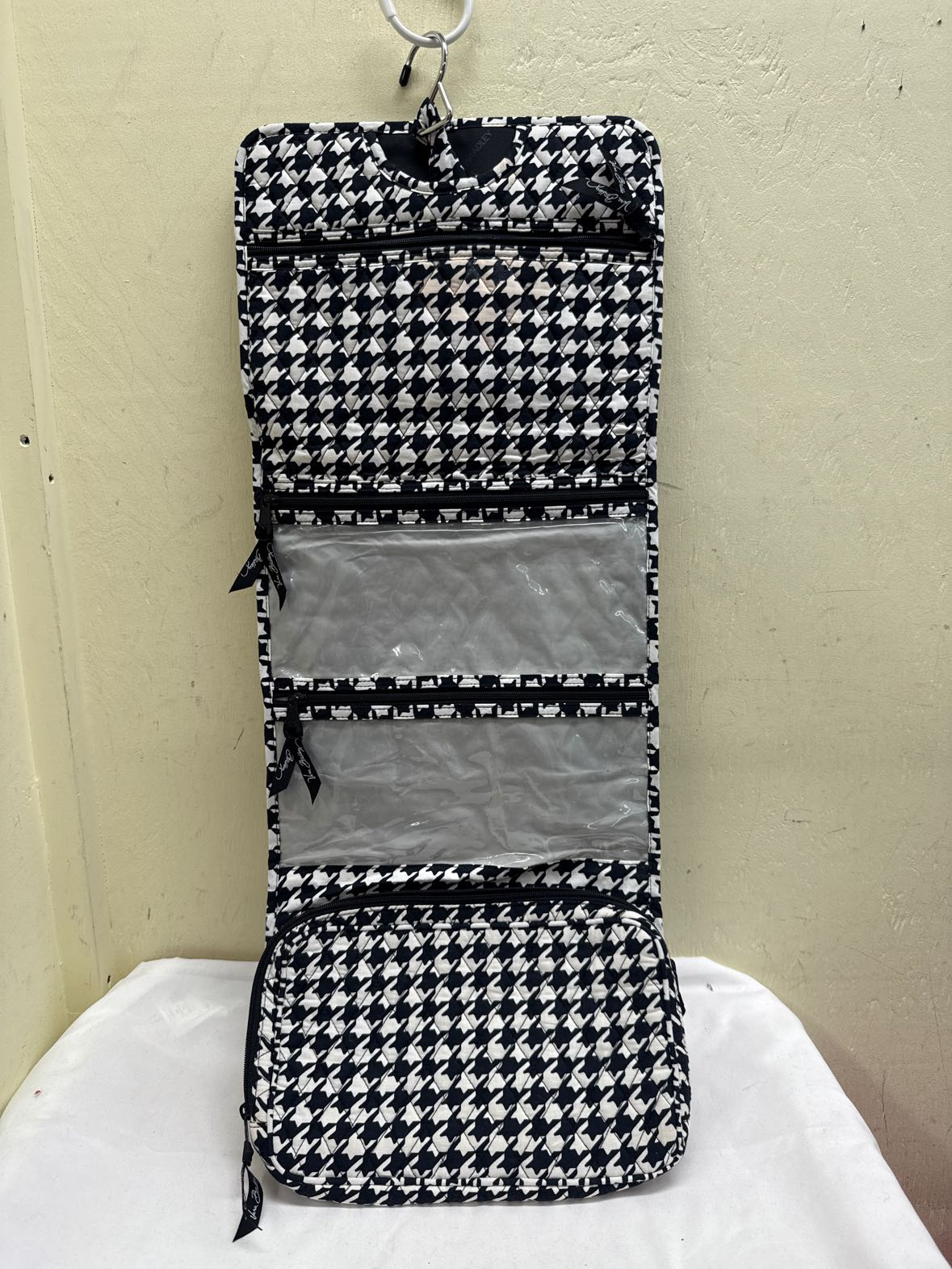 Vera Bradley Black & White Cosmetic Bag