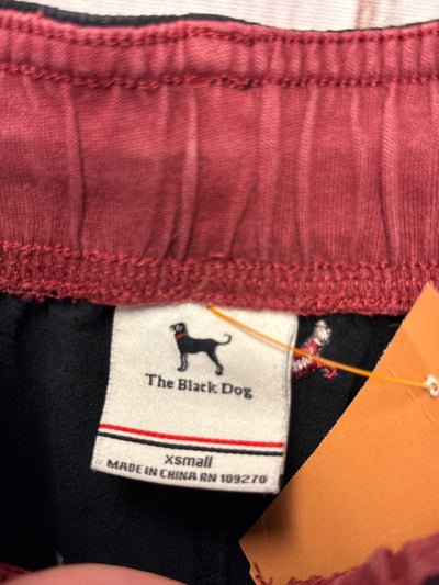 The Black Dog Men's Size XS Black PJ Bottom