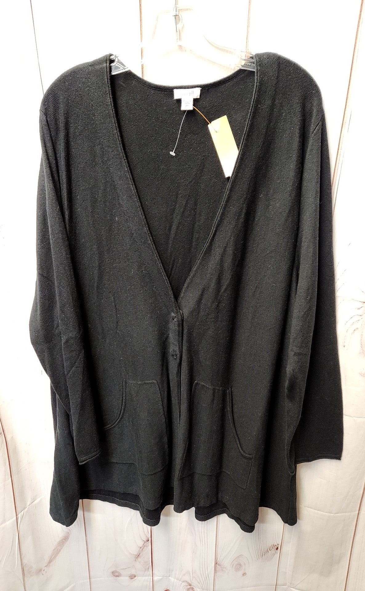 Pure Jill Women's Size XL Black Cardigan