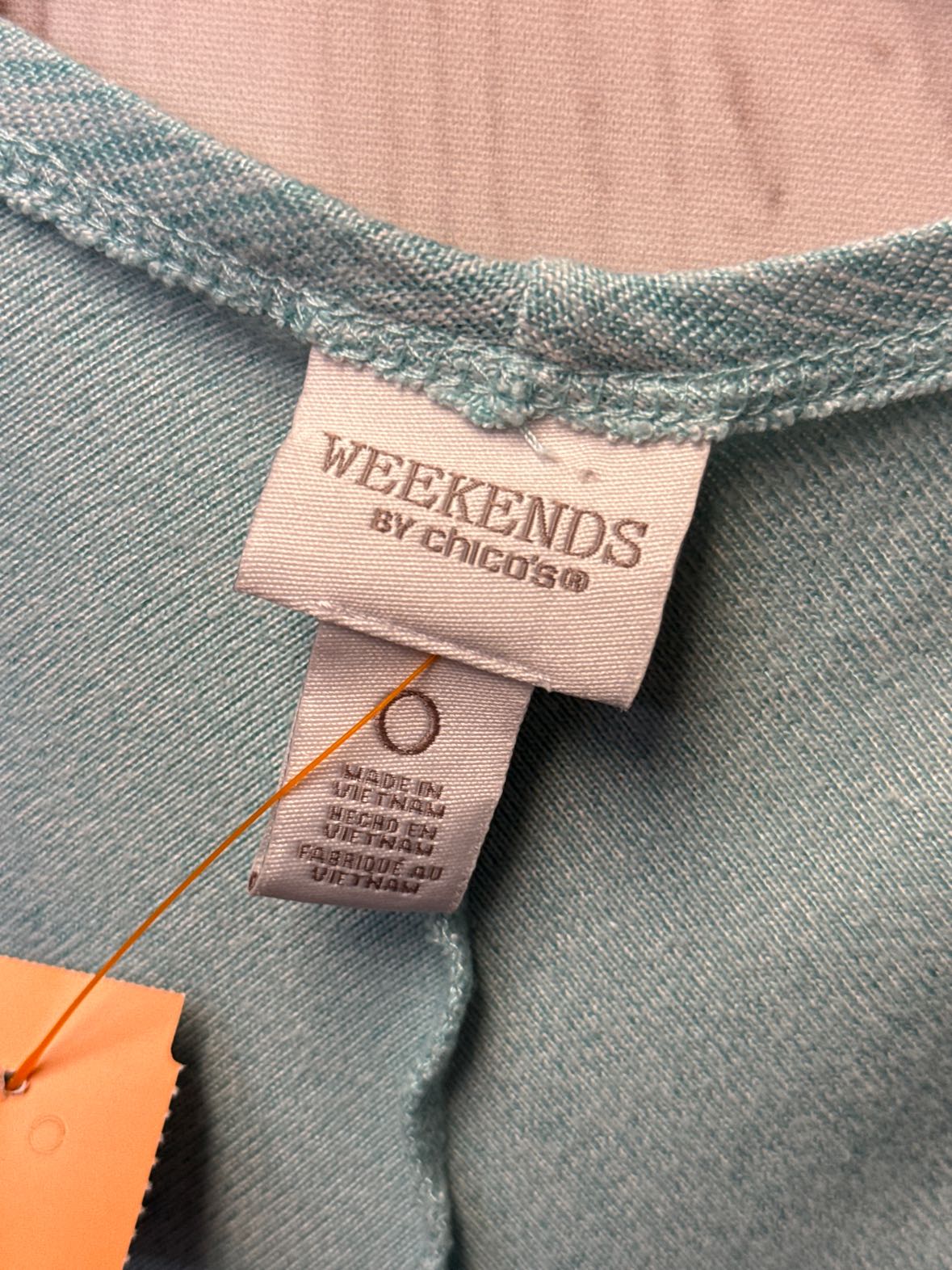 Chico's Women's Size 0 = US S Light Blue Cardigan