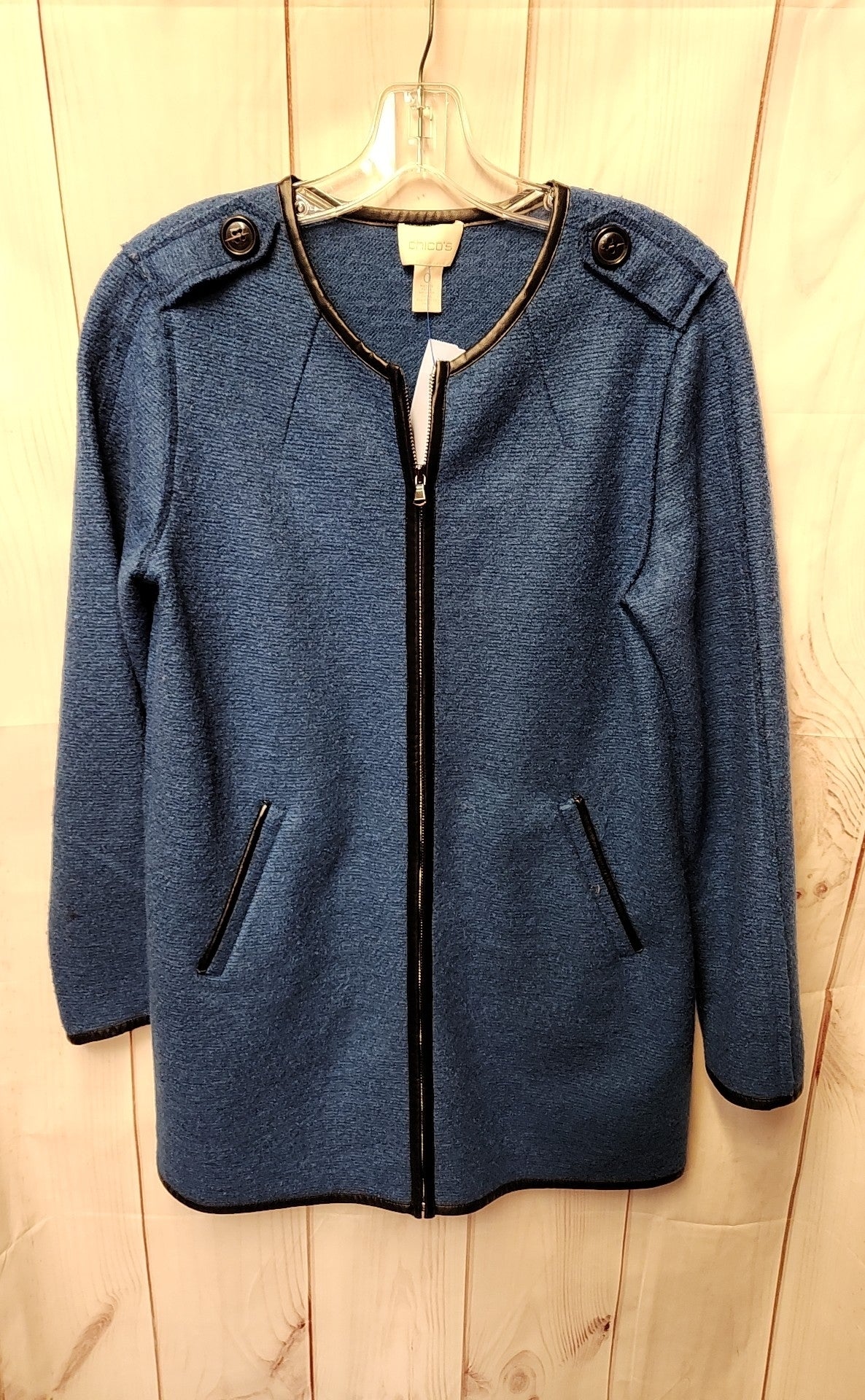 Chico's Women's Size S Blue Jacket