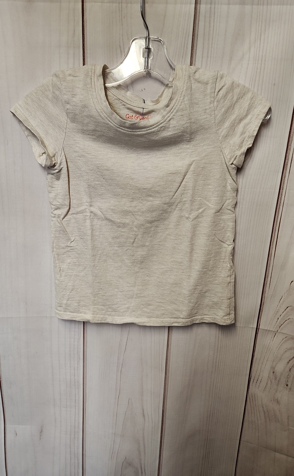 Cat & Jack Girl's Size 4 Beige Shirt
