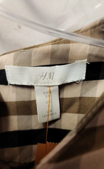 H&M Women's Size 6 Brown Dress