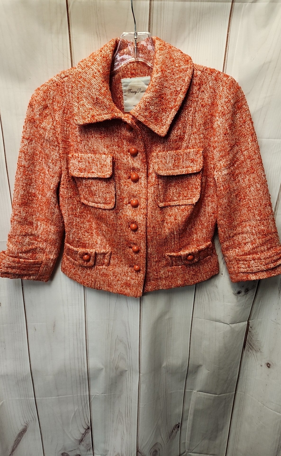 Tracy Reese Women's Size 8 Red Jacket