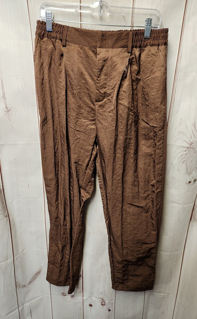 NWT Shinestar Women's Size L Brown Pants