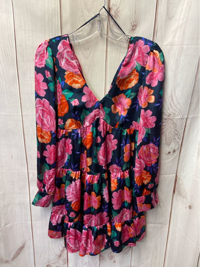 Mi Ami Women's Size XXS Pink Floral Dress
