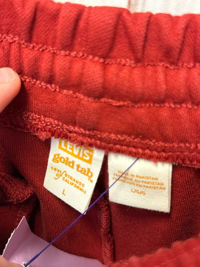 Levis Men's Size L Red Sweatpants