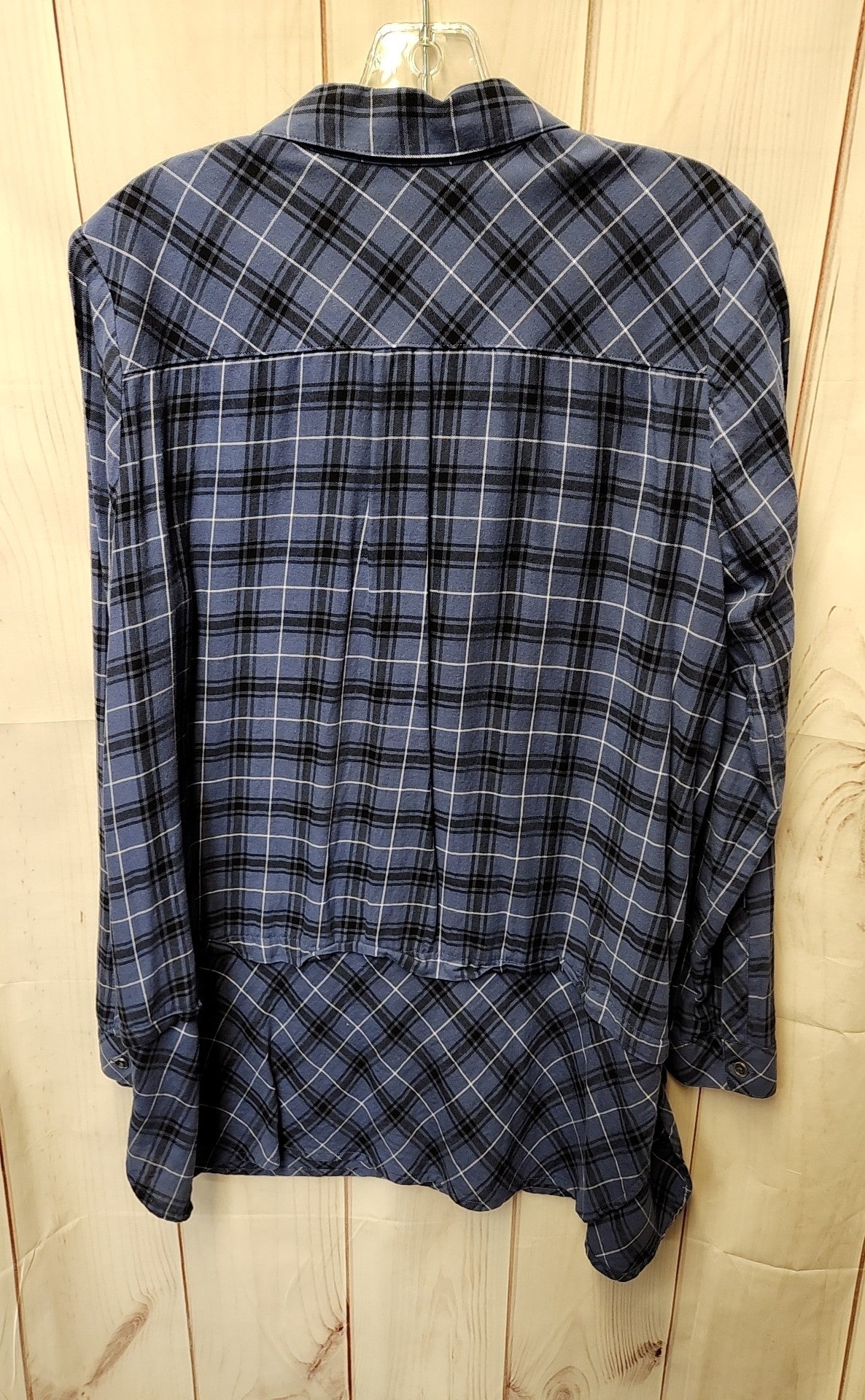 J Jill Women's Size M Blue Long Sleeve Top