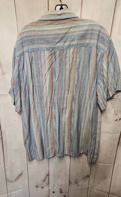 RMG Men's Size XXL Blue Shirt