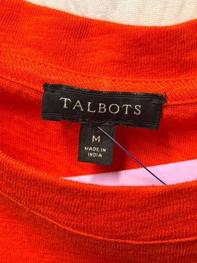 Talbots Women's Size M Orange Dress