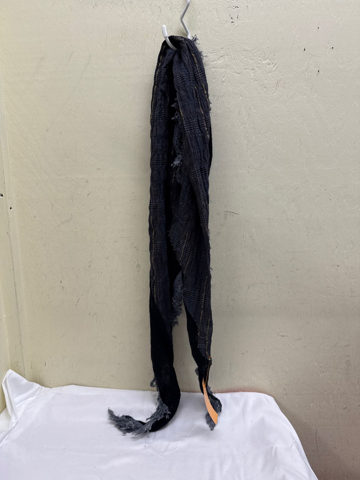 Black & Gray Dress Scarf